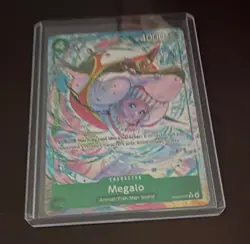 Bandai One Piece Card Game Megalo EB01-006 Parallel Holo Cost 4 4000 Power - Image 1