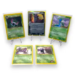 Pokemon Card Lot Of 5 - Delta Species Nidoking + Dragonite + Rockets + Koga - Image 1