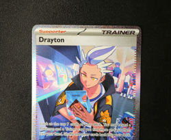 Pokemon Card - Drayton 244/191 Surging Sparks - Special Illustration Rare - NM ⭐ - Image 2