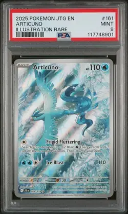 PSA 9 - Pokemon Card Articuno 161/159 IR Journey Together - Image 1