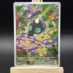 Shroodle 149/132 Pokemon Card Near Mint Illustration Rare ME01: Mega Evolution - Image 2