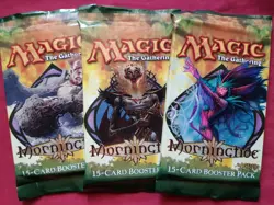 MTG Magic The Gathering MORNINGTIDE New Sealed Booster ALL 3 DIFFERENT PACK ART - Image 1