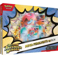 Pokemon - TCG - Ascended Heroes Mega Feraligatr ex Box - Image 1