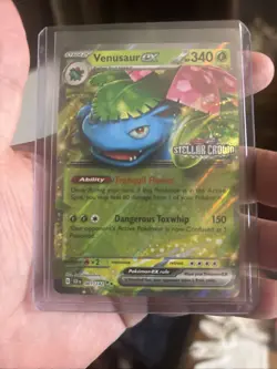 Pokemon TCG Venusaur And Blastoise Ex Stellar Crown Stamped Black Star Promo-NM - Image 2
