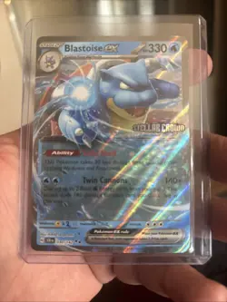 Pokemon TCG Venusaur And Blastoise Ex Stellar Crown Stamped Black Star Promo-NM - Image 4