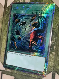 YuGiOh HEAVY STORM Platinum Secret Rare RA03-EN092 - Image 1
