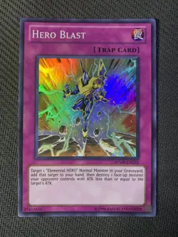 1x Hero Blast RYMP-EN032 Yugioh Super Rare Ra Yellow Mega Pack LP - Image 1