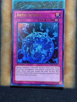 Yugioh Abyss-Sphere ABYR-EN072 Ultra Rare 1st Ed NM - Image 1