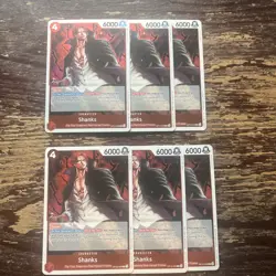 Shanks Playset - OP12-008 x6 - Legacy of the Master - One Piece TCG - English - Image 1