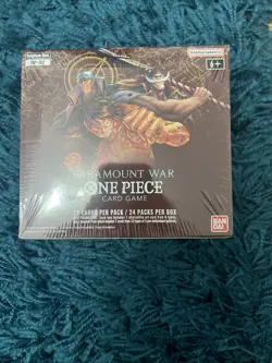 OP02 Paramount War Booster Box One Piece, Acrylic, Sealed OTO or trade - Image 1