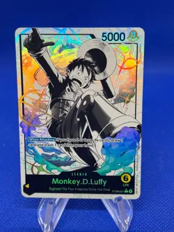One Piece Starter Deck 29: Egghead Monkey D Luffy ST29-001 Parallel Alternate NM - Image 1