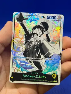 One Piece Starter Deck 29: Egghead Monkey D Luffy ST29-001 Parallel Alternate NM - Image 2
