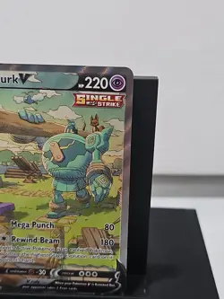 Pokemon TCG Evolving Skies Golurk v Holo Card Alternative Art Ultra Rare 182/203 - Image 3