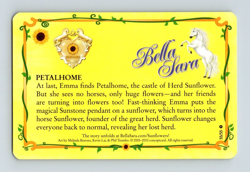 Bella Sara Petalhome 55/55 (Sunflowers) TCG CCG Trading Card Game Horses - Image 2