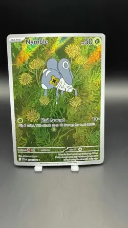 Nymble #096/094 Pokemon 2025 Phantasmal Flames NM Full Art - Image 2