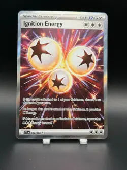 Ignition Energy #124/094 Pokemon 2025 Phantasmal Flames NM Full Art - Image 1