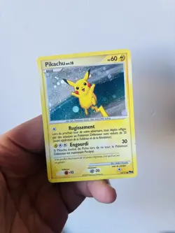Pikachu 15/17 Holo POP 9 Promo Shiny Pokemon - Image 2