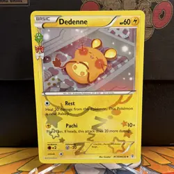Pokemon TCG Dedenne RC10/RC32 Generations Radiant Collection Holo 2016 - Image 1