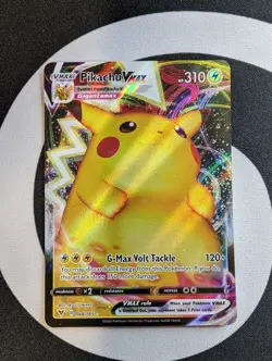 Pokemon TCG Pikachu VMAX 044/185 Regular Ultra Rare English & Japanese - Image 2