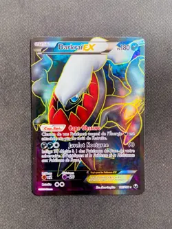 Carte Pokemon Darkrai Ex 107/108 Full Art NB Explorateurs Obscurs Noir Et Blanc - Image 1
