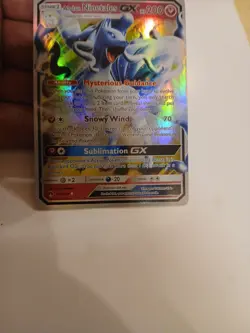 Aloan Ninetales Gx 132/214 Sun And Moon Pokemon TCG 2018 - Image 1