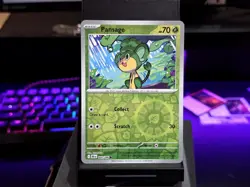 PANSAGE COMMON REVERSE HOLO 004/086 SV: BLACK BOLT POKEMON NM - Image 1