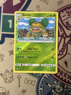 Grotle 8/156 SM - Ultra Prism Reverse Holo Pokemon TCG - Image 3