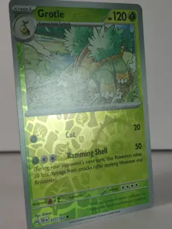Grotle - Reverse Holo - Temporal Forces #011 - POKEMON - NM - V - Image 2