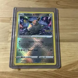 Pokemon TCG Radiant Eevee SWSH Promo SWSH230 Radiant Holo EN 2022 - Image 1