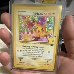 Pokemon TCG ______'s Pikachu 24/53 Wotc Promo Holo English 1999 HP 50 - Image 1