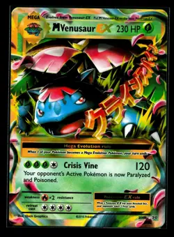 Pokemon M Venusaur EX 2/108 Evolutions Ultra Rare Holo NM - Image 1