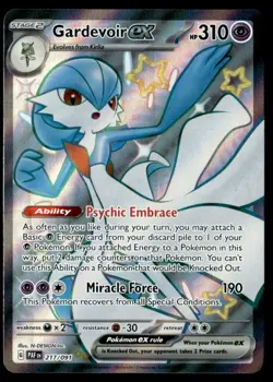 2024 Scarlet & Violet Series - Paldean Fates Gardevoir ex #217 - Image 1