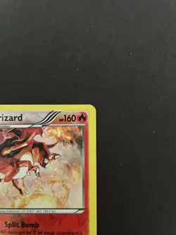 Pokemon TCG Charizard 19/113 Legendary Treasures, Black & White Reverse Holo - Image 3