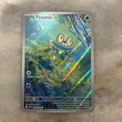 Pokemon Froakie 088/086 CR1en Illustration Rare Holo Full Art English 2026 - Image 1