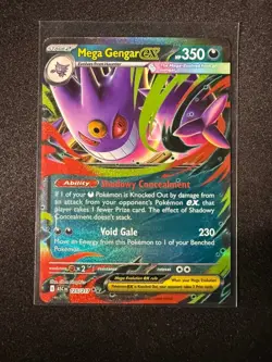 Pokemon Mega Gengar EX 125/217 ASC Pack Fresh NM Ascended Heroes - Image 1