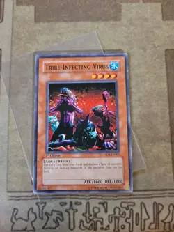YUGIOH TRIBE-INFECTING VIRUS SD4-EN007 COMMON 1ST ED LP - Image 2