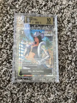 One Piece Ms. All Sunday Alternate Art The Azure Sea’s Seven - Image 1