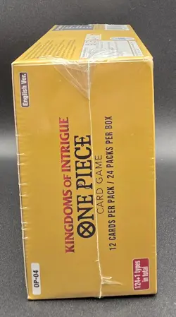 One Piece TCG OP04 Kingdoms of Intrigue ENGLISH Booster Box Sealed - Image 3