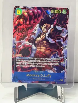 Monkey.D.Luffy (118) (Alternate Art) OP11-118 A Fist of Divine Speed Foil - Image 1