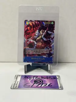 Monkey.D.Luffy (118) (Alternate Art) OP11-118 A Fist of Divine Speed Foil - Image 2