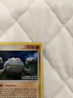 Pokemon Card - Ditto Geodude 62/113 EX Delta Species Reverse Holo - NM - Image 2