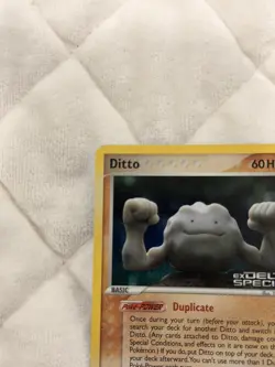Pokemon Card - Ditto Geodude 62/113 EX Delta Species Reverse Holo - NM - Image 3