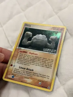Pokemon Card - Ditto Geodude 62/113 EX Delta Species Reverse Holo - NM - Image 4