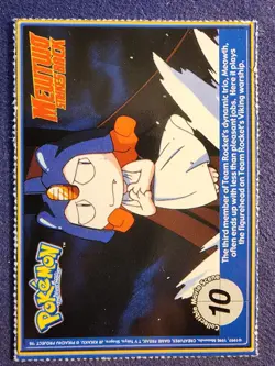 Pokemon - 1999 Burger King PokeTrivia Promo Card - Articuno #144 LP - Image 2
