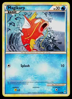 Pokemon Card Magikarp 61/95 Call of Legends Common - Image 1