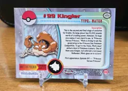 KINGLER - Topps Chrome Series 2 Pokemon Card LP #99 - Image 4