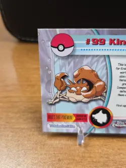 KINGLER - Topps Chrome Series 2 Pokemon Card LP #99 - Image 5