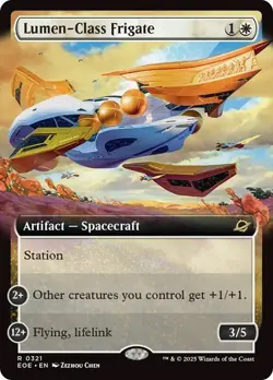 MTG - Lumen-Class Frigate - Extended Art - Edge of Eternities - Magic - Image 1