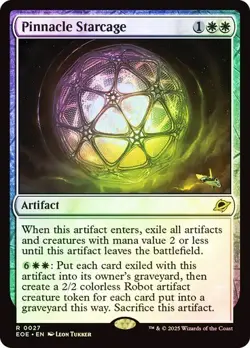 MTG - Pinnacle Starcage - Foil - Edge of Eternities - Magic the Gathering - Image 1