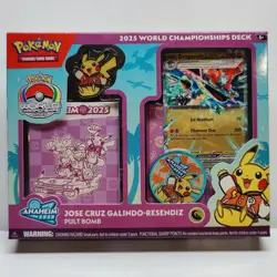 Pokemon TCG 2025 World Championships Deck Pult Bomb Dragapult Jose Cruz ENG - Image 1
